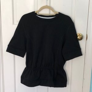 Lululemon short sleeve sweatshirt top